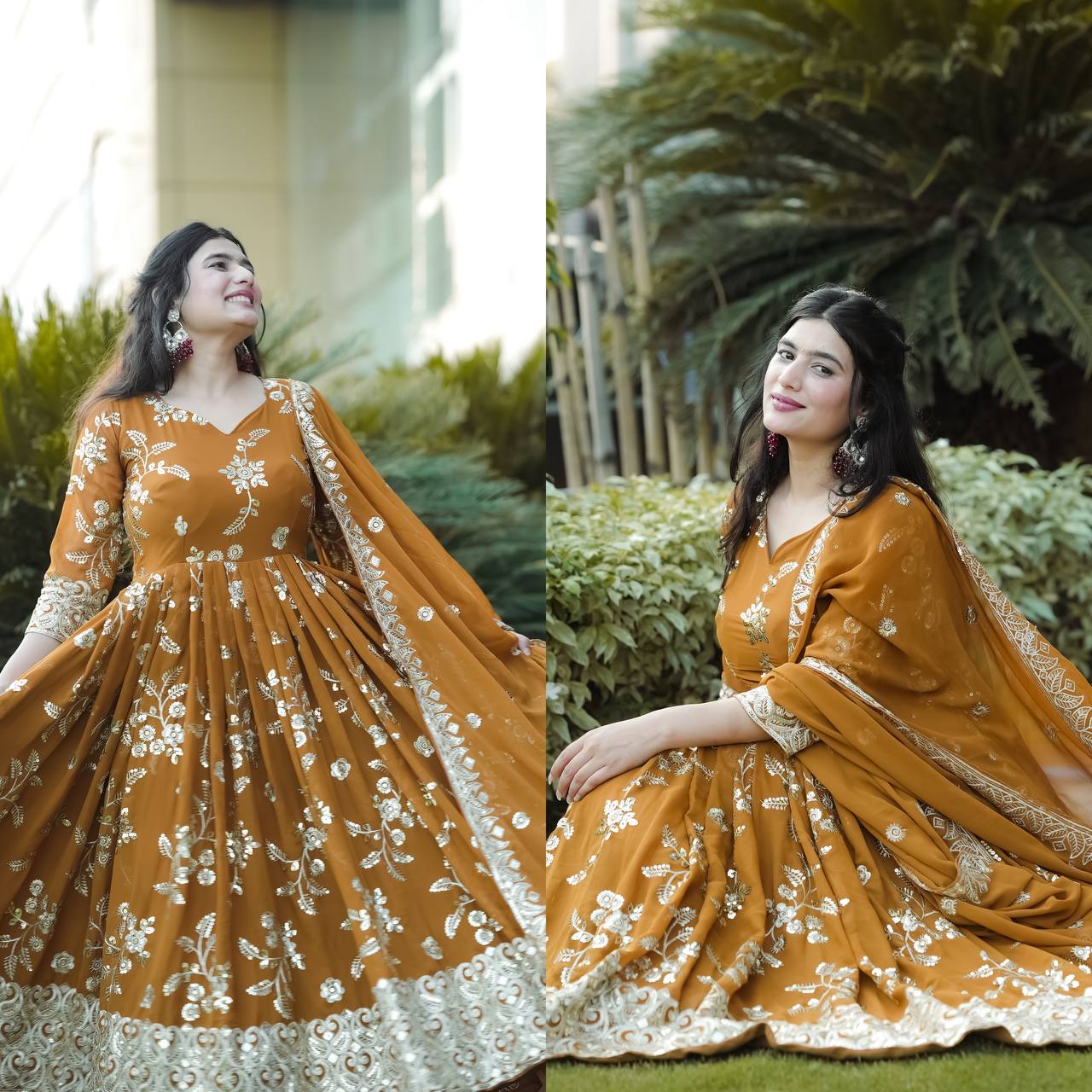 Presenting New Đěsigner Anarkali Suit In New Fancy Style