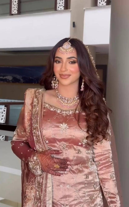 Beautifully Embroidered Garara Dress