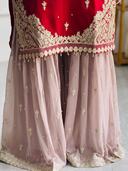 Crimson Elegance Ensemble