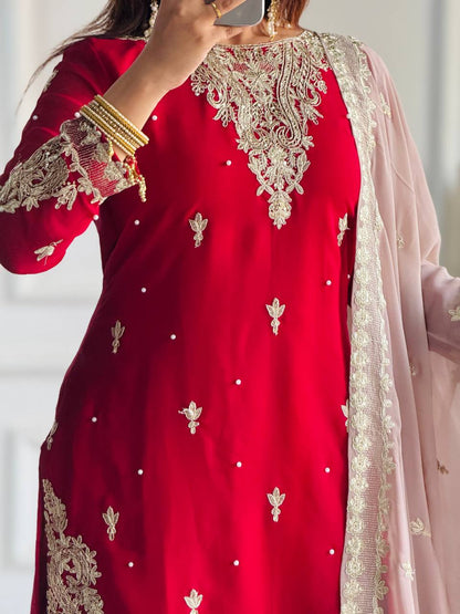 Crimson Elegance Ensemble
