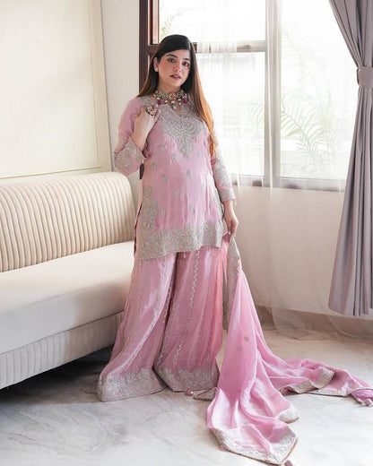 Blush Elegance Traditional Grace in Pink