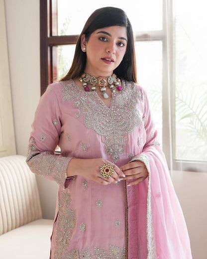 Blush Elegance Traditional Grace in Pink