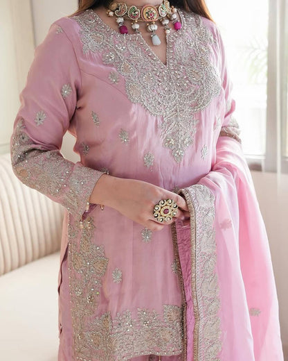 Blush Elegance Traditional Grace in Pink
