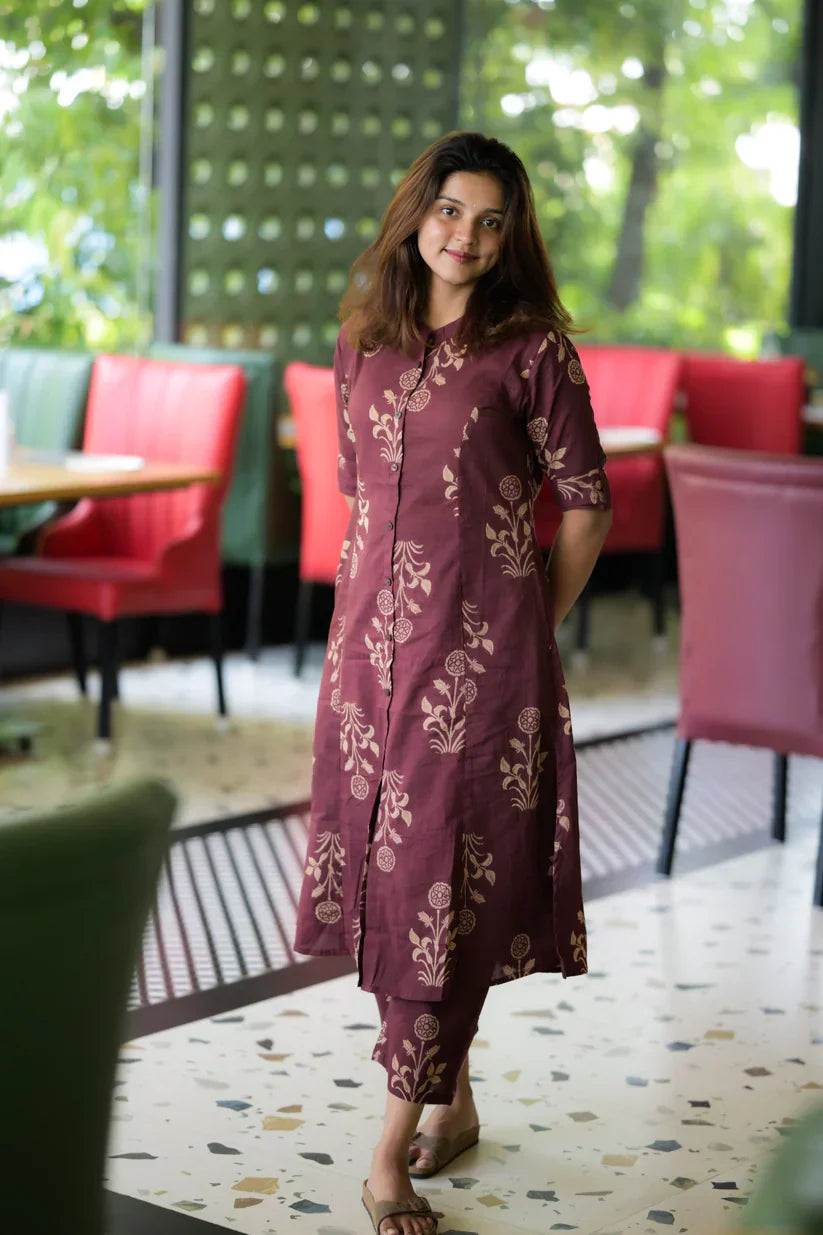 Premium Floral Printed Co-ord Sets